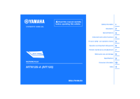 Yamaha MT-125 - Owners manual 2023-1